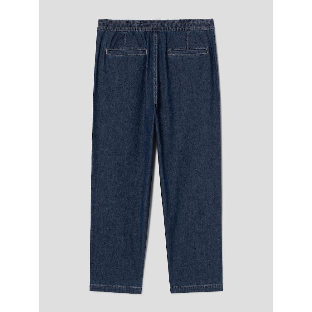 SHIFT.G Officer Pleats Denim Pants Blue