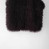 Womens Faux Fur Vest Solid Color Single-Breasted Turn-Down Collar 2025 Fall