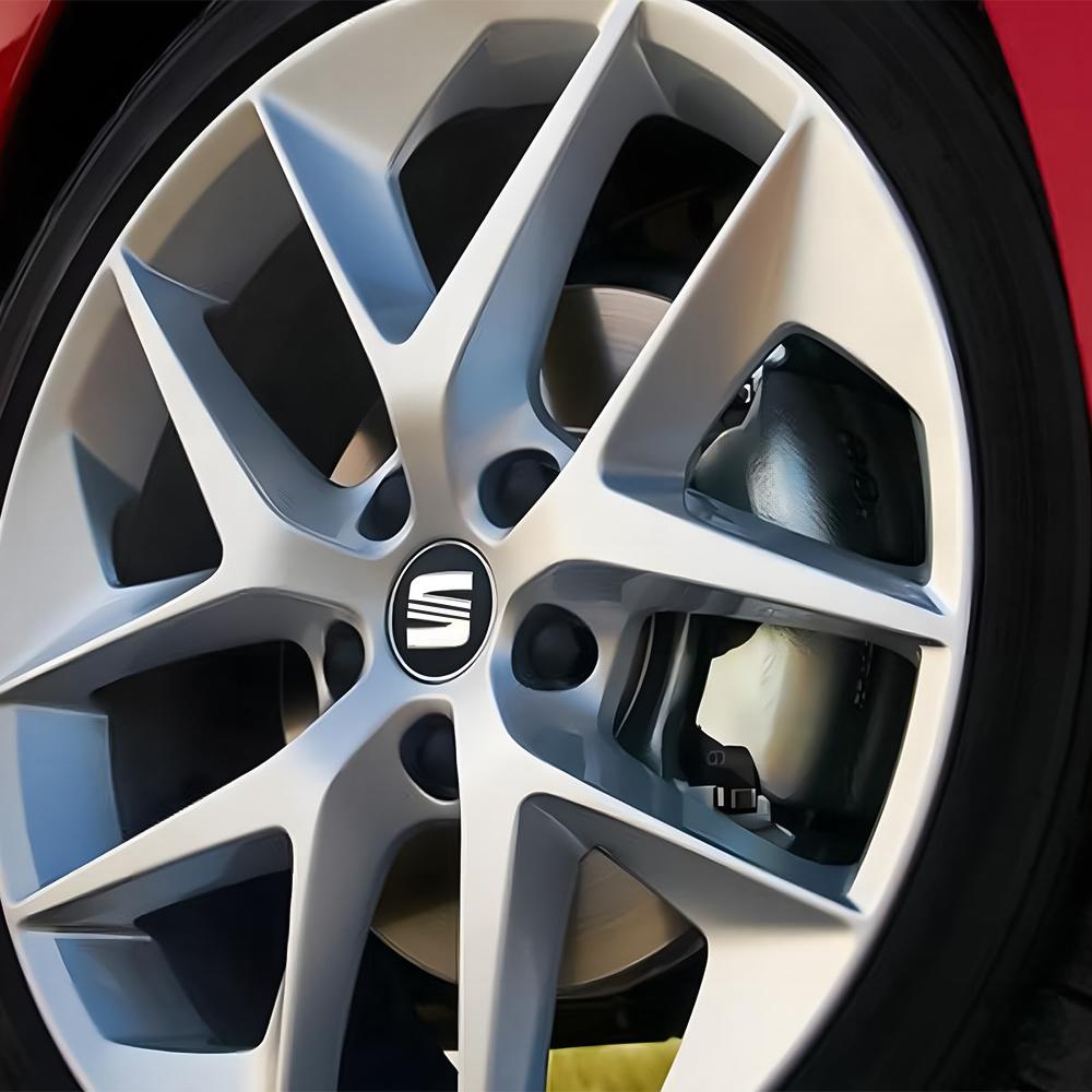 rldf3 4Pcs 55/56/63mm Car Wheel Tire Center Emblem Cover Hub Caps Sticker for seat cupra Ateca Leon 6f 6j FR Mk2 Mk3 5f 1p lbiza Exeo