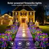 420/680LED Solar firecracker lights led copper wire fireworks lights string Christmas holiday ambient lights garden lawn lights