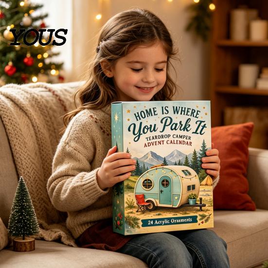 Advent Calendar for Girls Transportation Vehicles 2026 Kids, 24 Day Christmas Countdown Set to with Collectible Acrylic Mini Vehicle