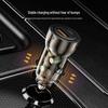 Transparent Mini Car Charger for Samsung: Dual Port Super Fast PD+QC Mobile Phone Flash Charging