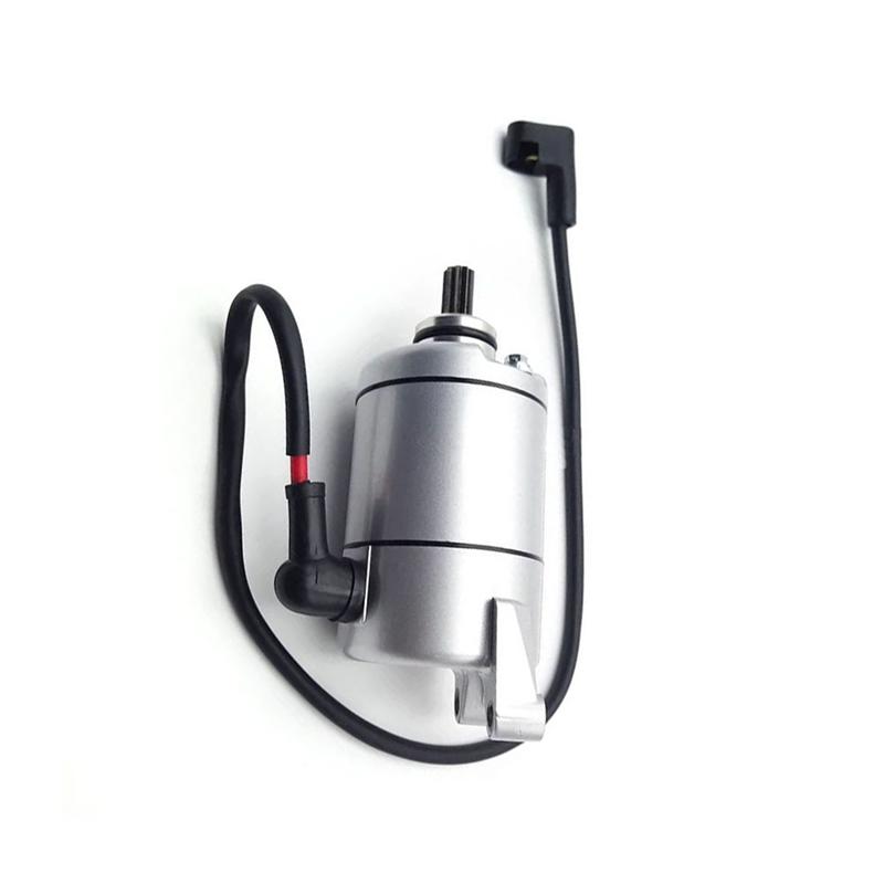 НОВЫЙ-Электродвигатель стартера мотоцикла с водяным охлаждением YF300 LONCIN CR6 LX3006A Ретро VOGE300R 300CR6 300DS/GY Стартер серебряный