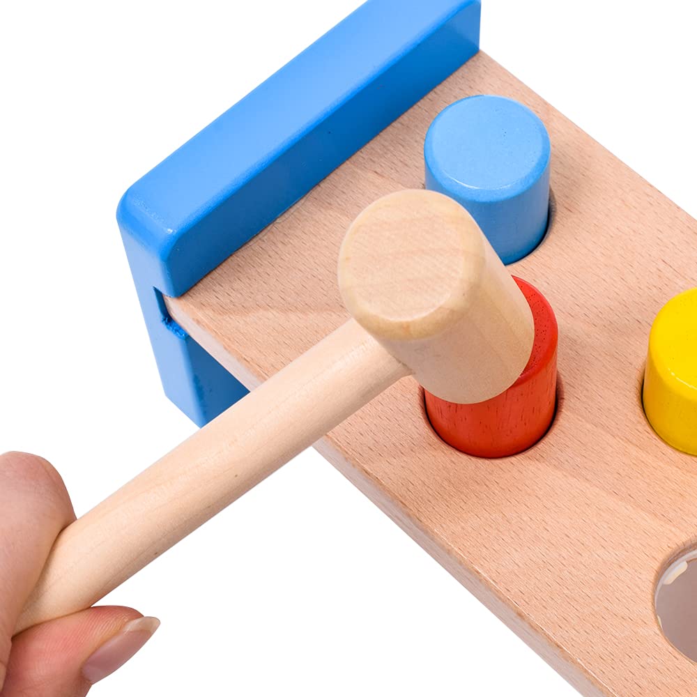 Hammerbank, goki basic.: 21 x 8,8 x 8,5 cm, Holz, 5 Stäbe, per Stück