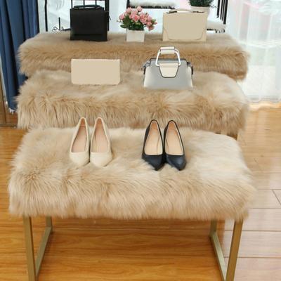 Yousheng Vynikající zpracování Rohožka Široké použití Polyester Umělá kožešina Koberec z ovčí kůže pro jednoduchý prostor pro domácnost
