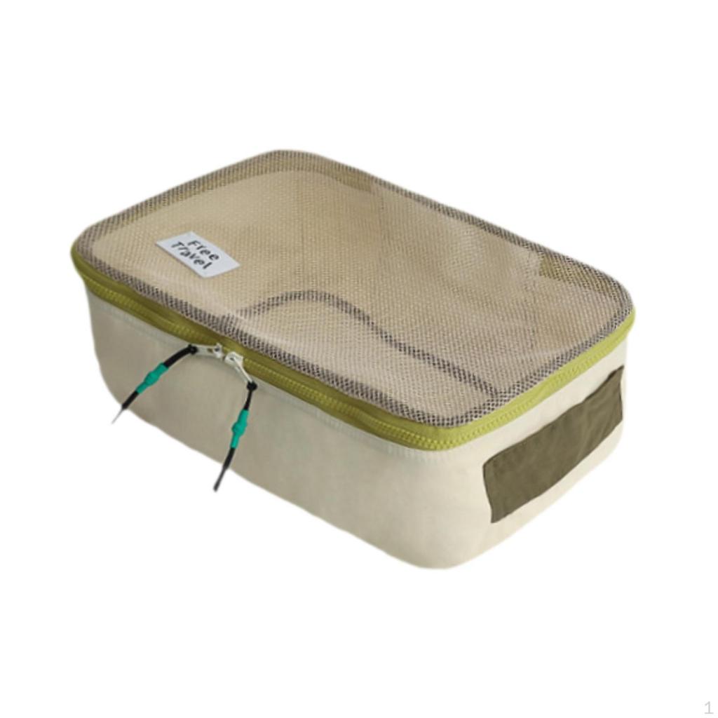 Clothing Storage Solutions for Suitcases Featuring Underwear and Packing Organizers