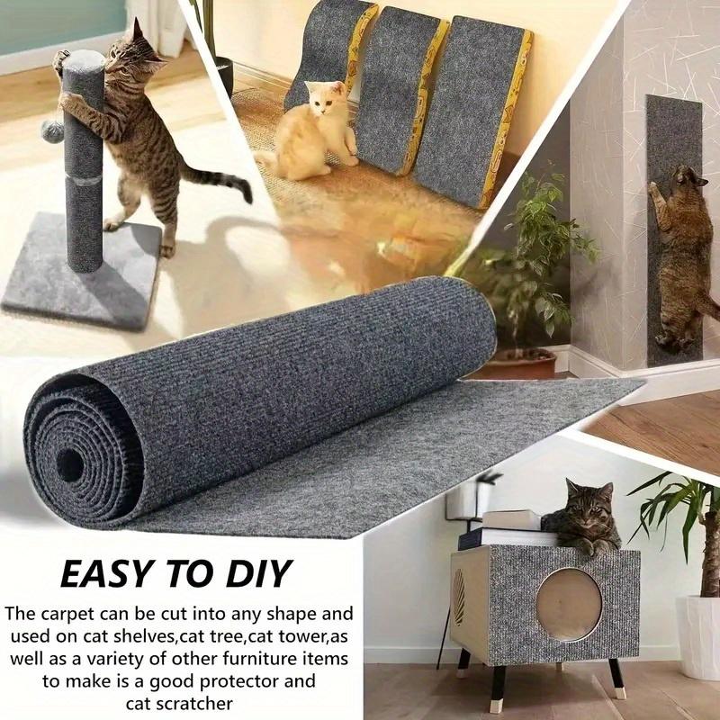 [Protectores Autoadhesivos] Protectores Duraderos y Autoadhesivos para Muebles contra Arañazos de Gato | Protectores Recortables para Sofá y Pared, Alfombrillas para Rascador de Gato