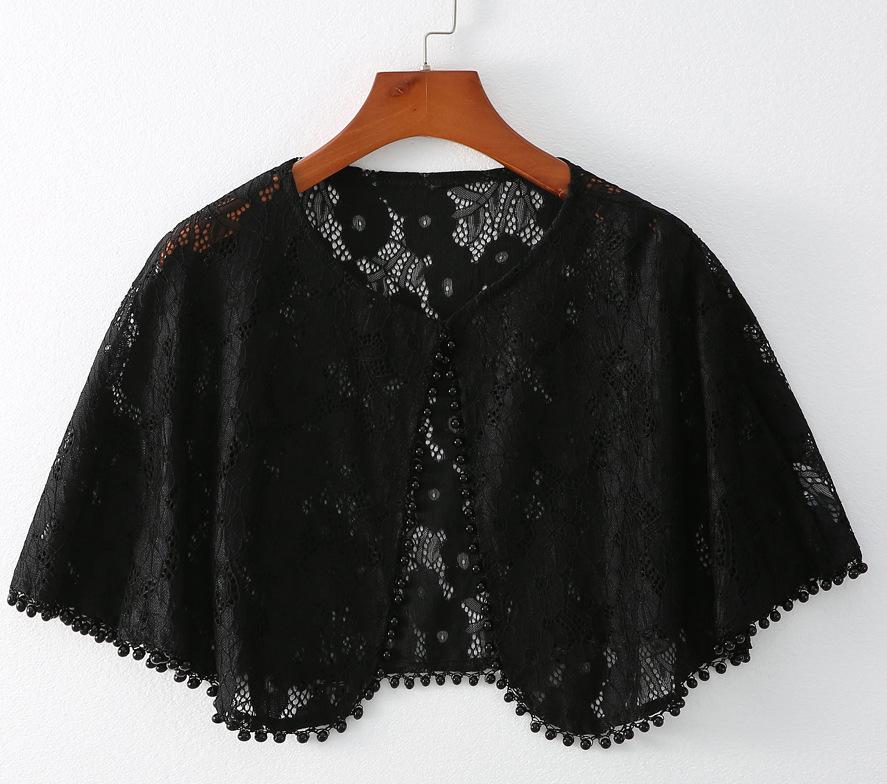 Damen Abendkleid Cheongsam Schal - Stilvoller Spitzen-Cardigan für Sonnenschutz