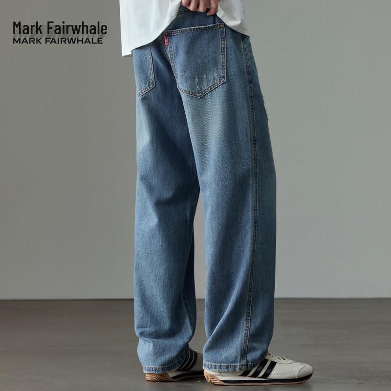 Mark Fairwhale Men's Tencel Lightweight Straight Jeans