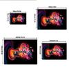 Love Music Guitar Art Print PosterOffice Mat Home Decor Office Desk Chair Carpet for Office Ph138