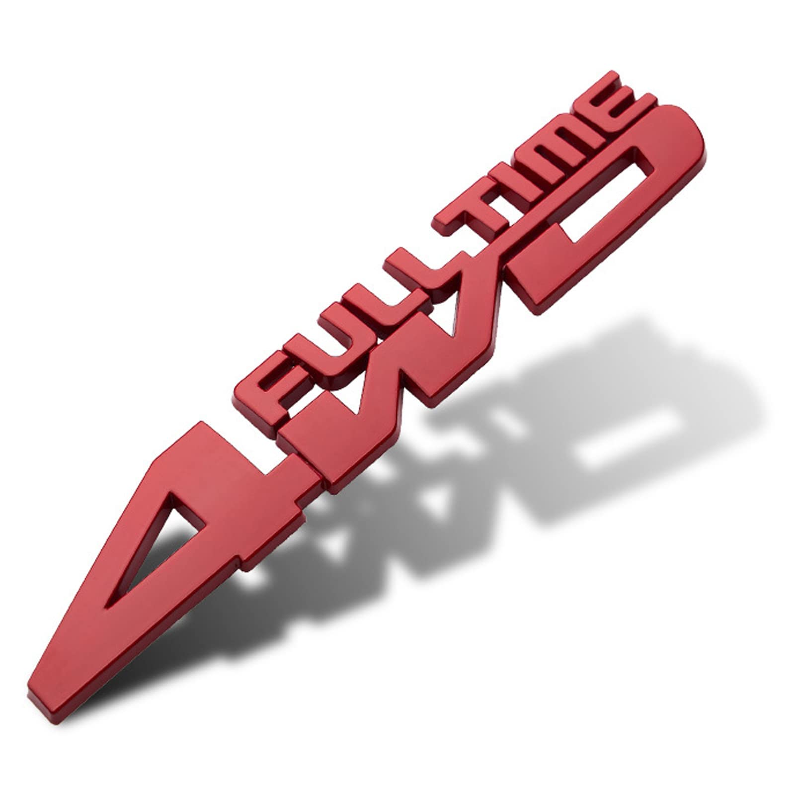 

3D Metal, Universal Sticker, Double Sided Tape, Easy Installation, 3D 3D 3D Sticker, Emblem, червоний