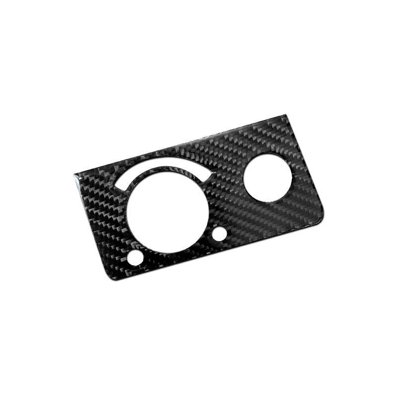 Car Soft Carbon Fiber Interior Accessories Headlight Switch Button Frame Trim Cover For Mercedes Benz E Class W211 2003-2009