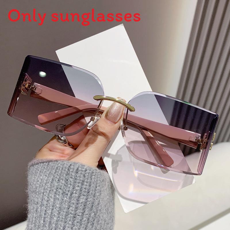 

Y2k Retro Square Sunglasses With Uv400 Protection For Casual Outdoor Wear PinkGreen