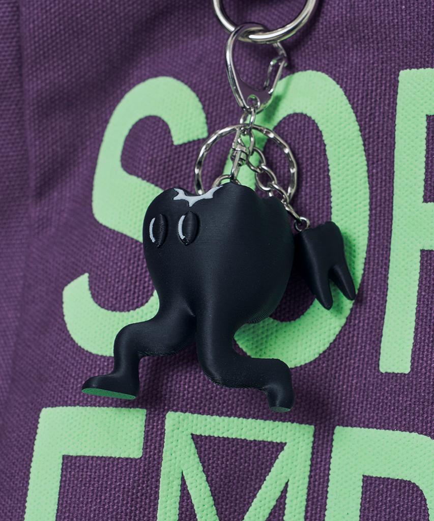 LOSERS CLUB Tooth Character Keyring Black