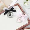 Heart Shaped Carabiner Charm Keychain Scratch Resistant Alloy Key Holder With Y2K Retro Decorative Charm