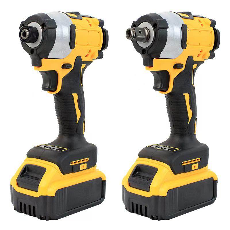 D850 Electric Screwdriver, Compatible with DEWALT Battery, Portable Brushless Impact Driver