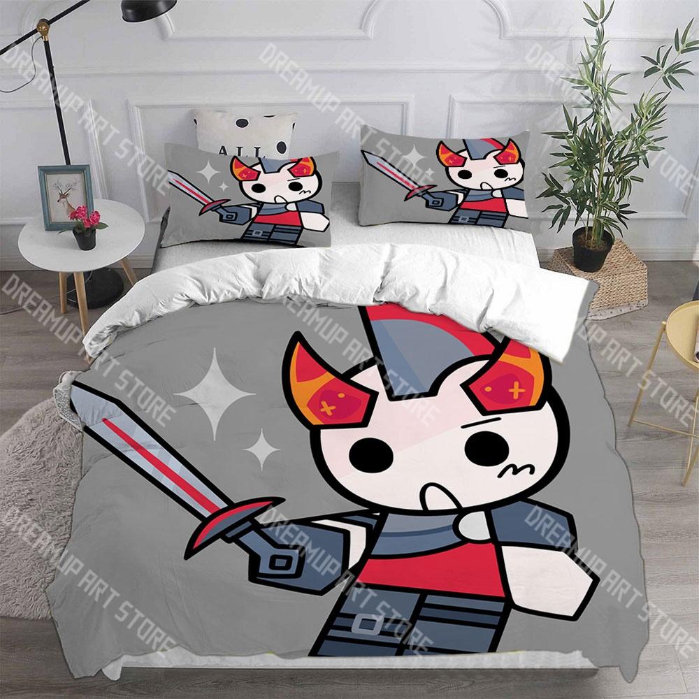 Fashion P-Phighting Game Bedding Set Single Twin Full Queen King Size Bed Set Kids Bedroom Duvetcover Sets Bed Sheet Set