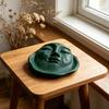 Modern Face Jewelry Dish Small Resin Trinket Tray Aesthetic Ring Necklace