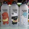 Drink Bottle Food Grade Large Capacity Plastic Practical Creative Cartoon Water Bottle for Outdoor