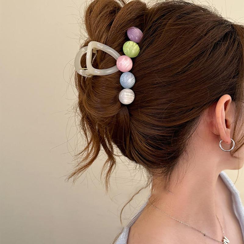 

Мультяшна мила шпилька для волосся з ведмедиком, простий та універсальний затискач у стилі інс, модна нішева шпилька-акула, аксесуари для волосся