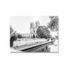Black White Canvas Painting Paris Eiffel Tower Louvre Gargoile Notre Dame Poster Prints Nordic Style Wall Art Picture Home Decor