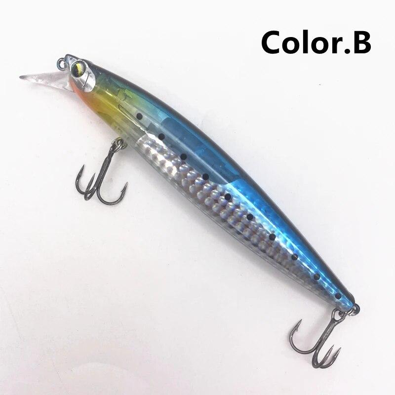 13cm/20g Fishing Minnow Flash Lures Flash Blade Floatng Sea Bass Lure Bait Hard Floating Wobblers Crankbait