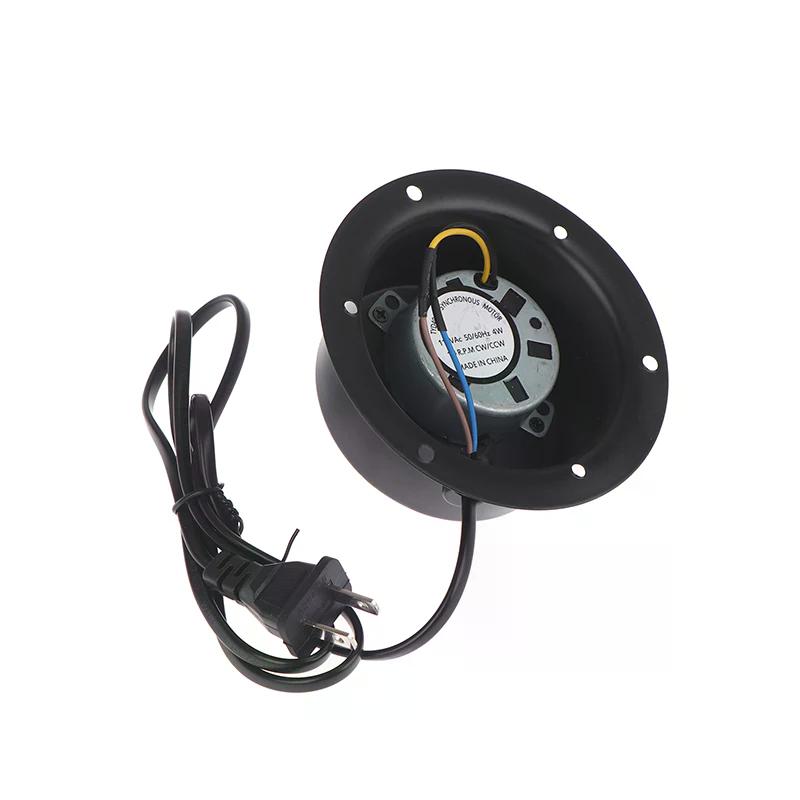 1.5 RPM 2.5 RPM Rotating Motor Black 220V Mirror Ball Motor With Plug Ball Hanging Glass Mirror Motor DJ KTV Party Light