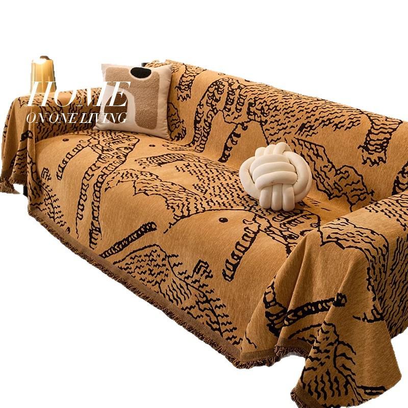 Anti-Cat Scratch Sofa Towel Sofa Cover New Four-Season Universal Cover Cloth A Whole Towel Blanket Home Textile Decor