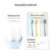 Candy-Colored, SS-Grade Small-Headed Toothbrush with Soft, Fine Bristles for Couples and Families.