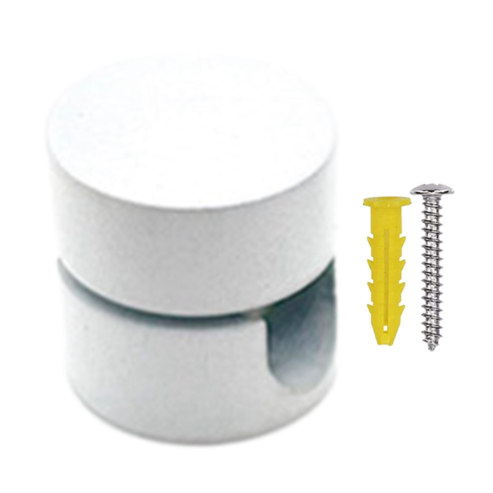 

Алюминиевый крючок для подвески на стену, потолочный крючок для подвешивания на стену, подвесные светильники для подвешивания электрических проводов, шнуров, люстр белый