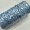 4mm Waterproof Hot Sale Colorful DIY Craft Twine Satin Cord Twisted Cord Natural Macrame Cotton Rope for Bags & Shoes