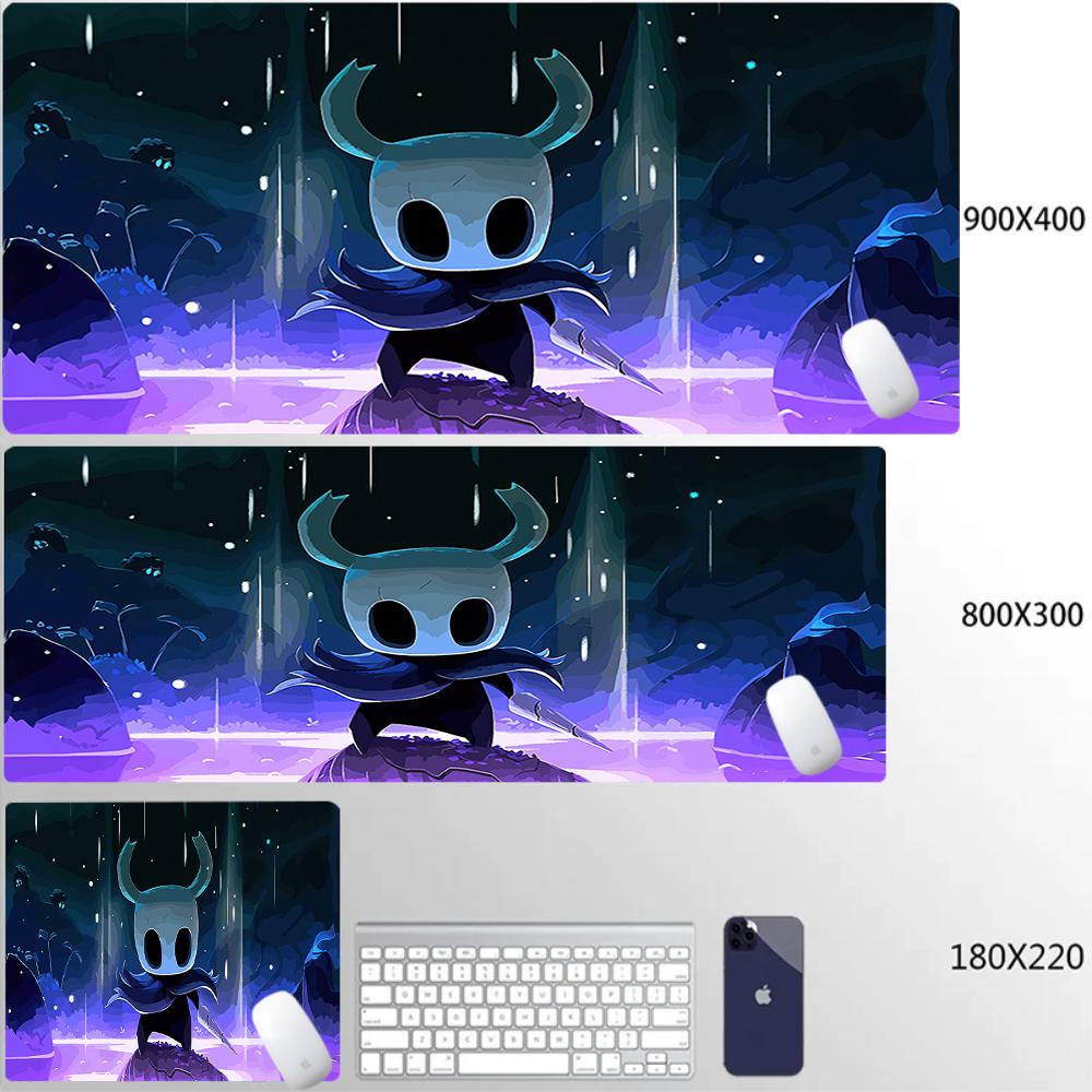 Stampa HD Tappetino Mouse Gamer Hollow Knight Computer Grande Tappetino Mouse Casa XXL Tappetini Tastiera Tappeto Gaming Ufficio PC Laptop Deskmat