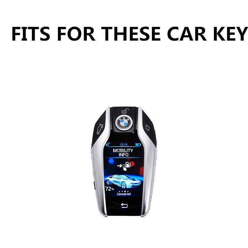 Car Remote Key Cover Case Shell For BMW 5 7 Series G11 G12 G30 G31 G32 I8 I12 I15 G01 G02 G05 G07 X3 X4 X5 X7 Keyless Accessory