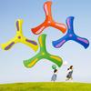 Flying Disc Toy EVA Touching Boomerang Return Dart Three-leaf Cross Hand Throw Spinner Outdoor Interactive Sports Toy