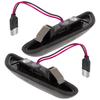 BMW Serie 1 E81 E82 E87 E88 Indicatore di Direzione Laterale LED Dinamico Fumé, Set da 2