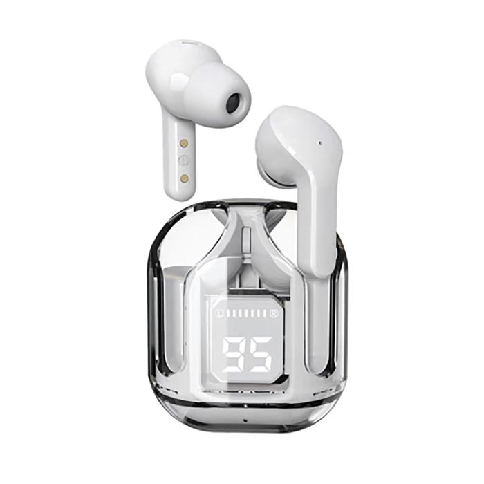 Écouteurs TWS - Ledwood Chrystal - Bluetooth 5.3 - Affichage LED - Résistant À La Transpiration