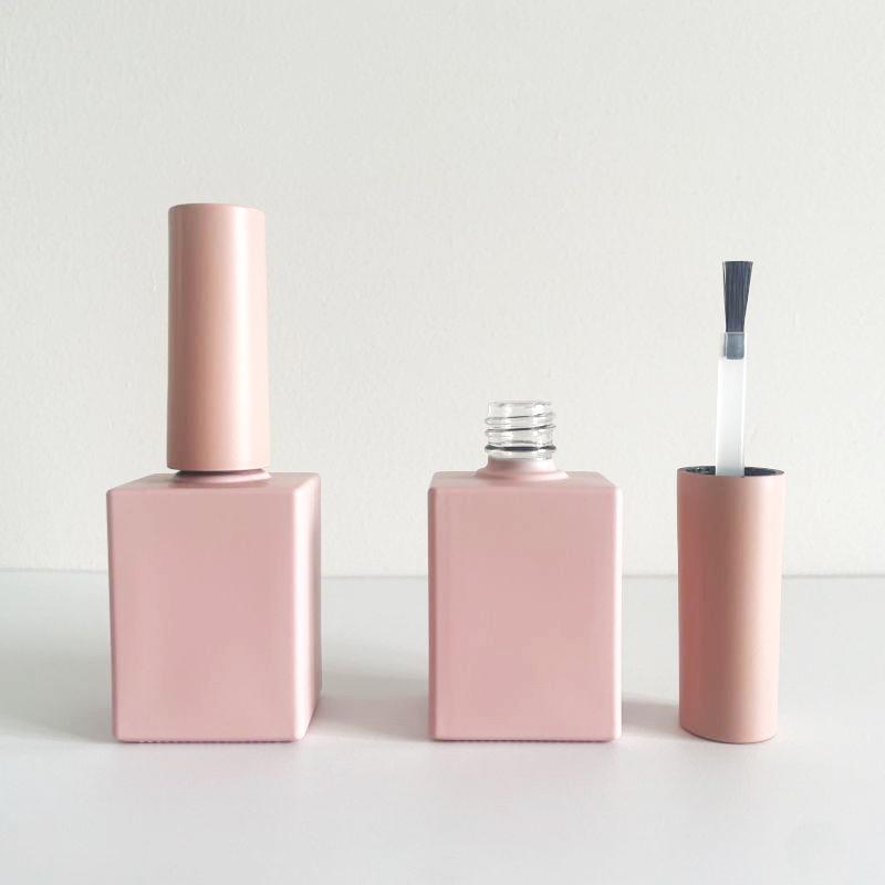5ml 7ml 9ml 10ml 11ml 12ml 13ml 14ml 15ml 20ml Clear Matte Empty Glass Uv Gel Nail Polish Bottle With Brush
