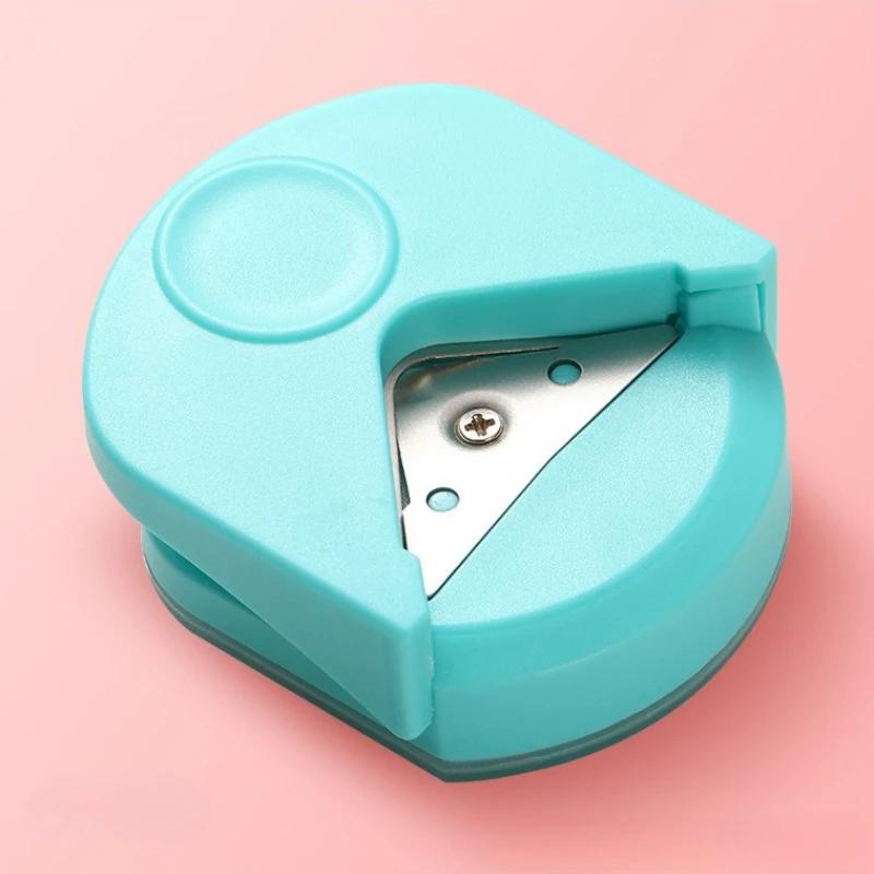 Kreisschneider Button Maker Eckenrundungsmaschine Tragbarer Papierschneider Foto-Karten Schneidwerkzeug DIY Scrapbooking Stanze Lochgerät
