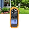 Pocket Digital Anemometer LCD Display Wind Speed Temperature Test Meter with Button Battery