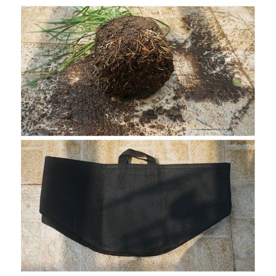 5 Gallon Grow Bag Non-woven Fabric Breathable Garden Pot for Bag with Handles Indoor Outdoor