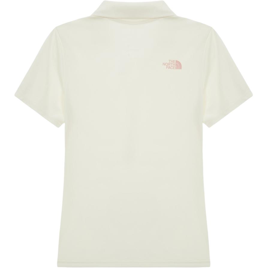 The North Face Recovery Logo Short Sleeve Straight Fit Polo Shirt Women Tops NT7PS35C