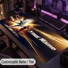 Large Mouse PadCristiano Ronaldo Custom Name Text Personalized Desk Mat Non Slip Gaming Pad