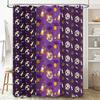 Vibrant Purple Shower Curtain with Sugar SkullsDecorate Your Bathroom In Style