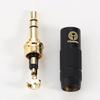 [Kawaki] DIY Audio Plug 3.5mm 3-pole Stereo Gold-plated Terminals Metal Shell Cable Making AUXHeadphone Compatible [P188] 8 Pieces