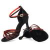 Women Tango Ballroom Latin Waltz Dance Girls Party Shoes High Heeled 8.5CM