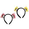 3D Tiger for Head Headband Cosplay Plush Furry Fur Halloween School Roleplay Cosplay for Women Girls Adult Decorations Brown-Good