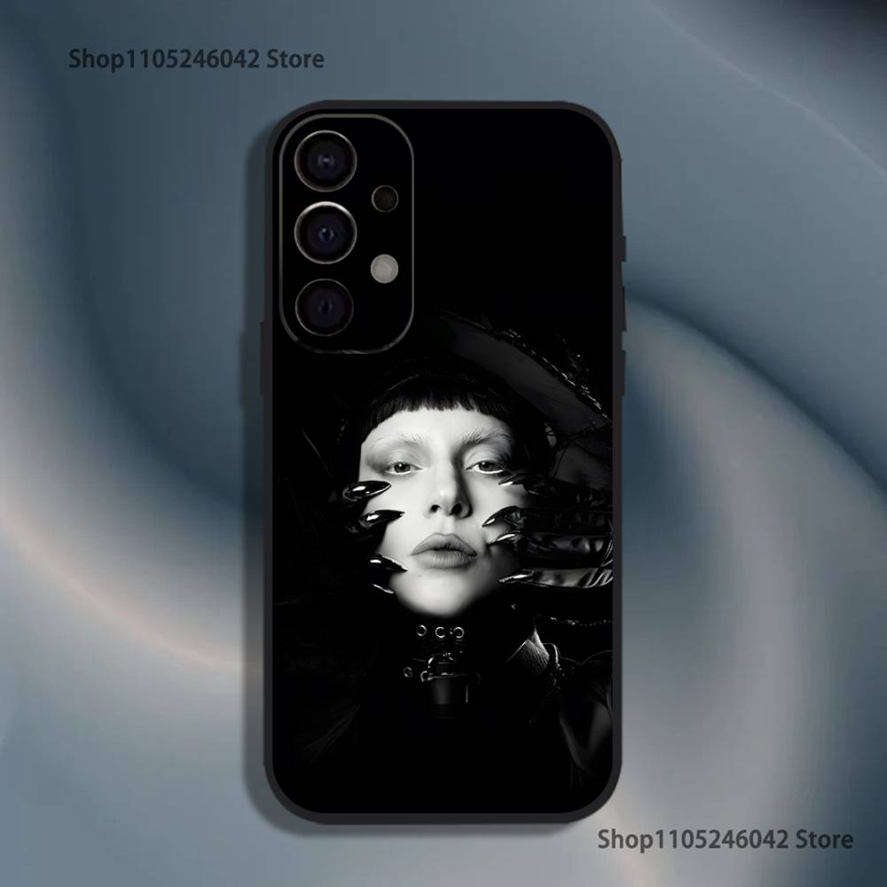 

L-LADY-s MAYHEM G-GAGA Phone Case For Samsung S26,S25,S24,S21,S22,S23,S30,Ultra,S20,Plus,Fe,Lite,5G Black Cover Samsung S25