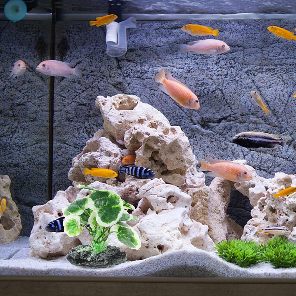 Simulation Aquarium Artificial Plant Decoration Goldfish Hide Small Plastic Fish Tank Ornament Fake Plants for Fish Tank