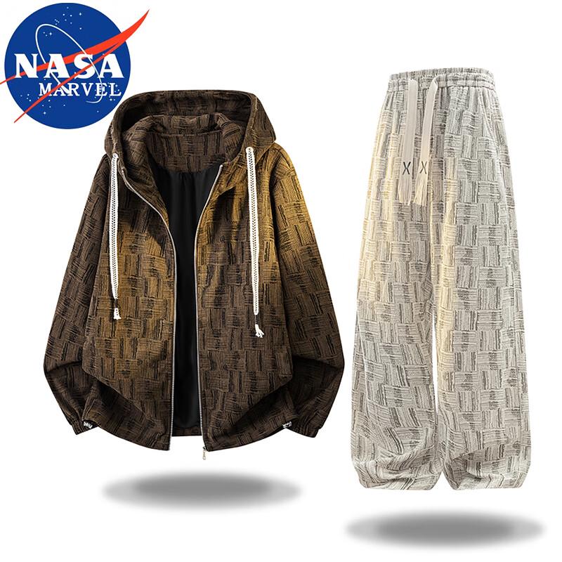 NASA MARVEL Men's Hooded Casual Jacket