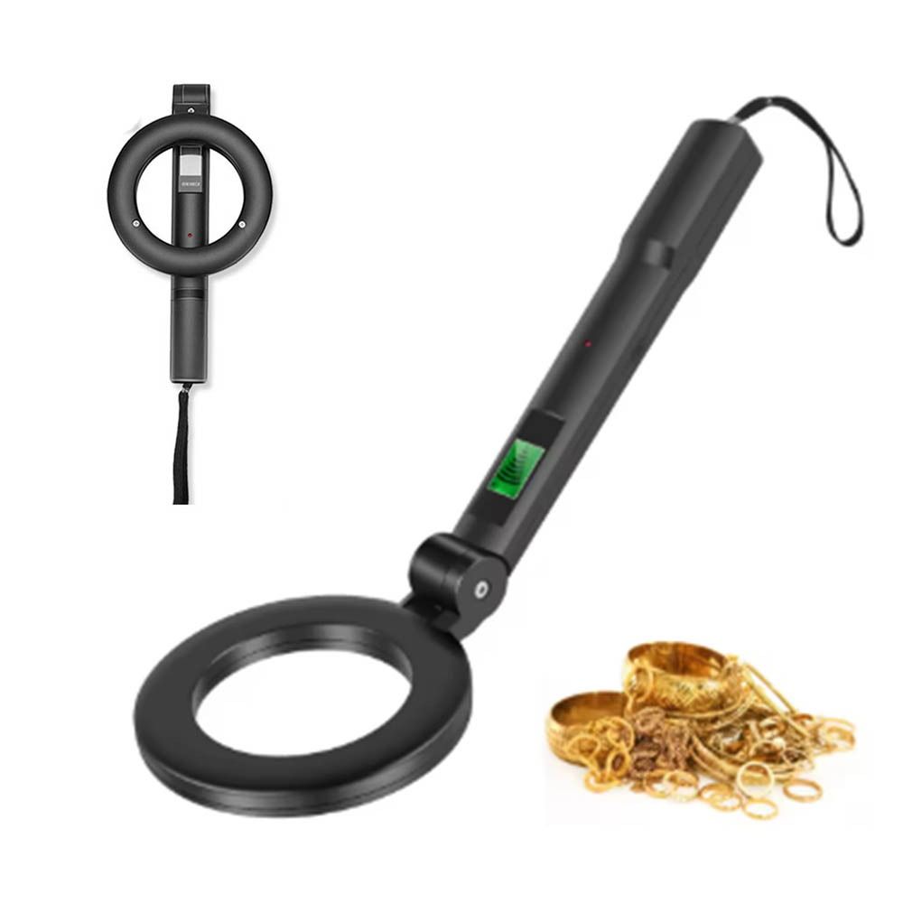 Handheld Foldable  Metal Detector High Sensitivity Metal Finder Search Treasure Getector  Subway